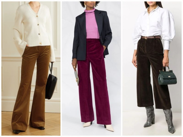 С чем носить вельветовые брюки: стильные и удобные образы с вельветовыми штанами – фотоподборка и видео